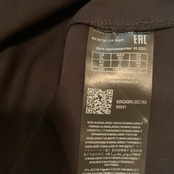 Guess Parsia Tee XL 💋 Foil Face Graphic - Picture 5 of 7